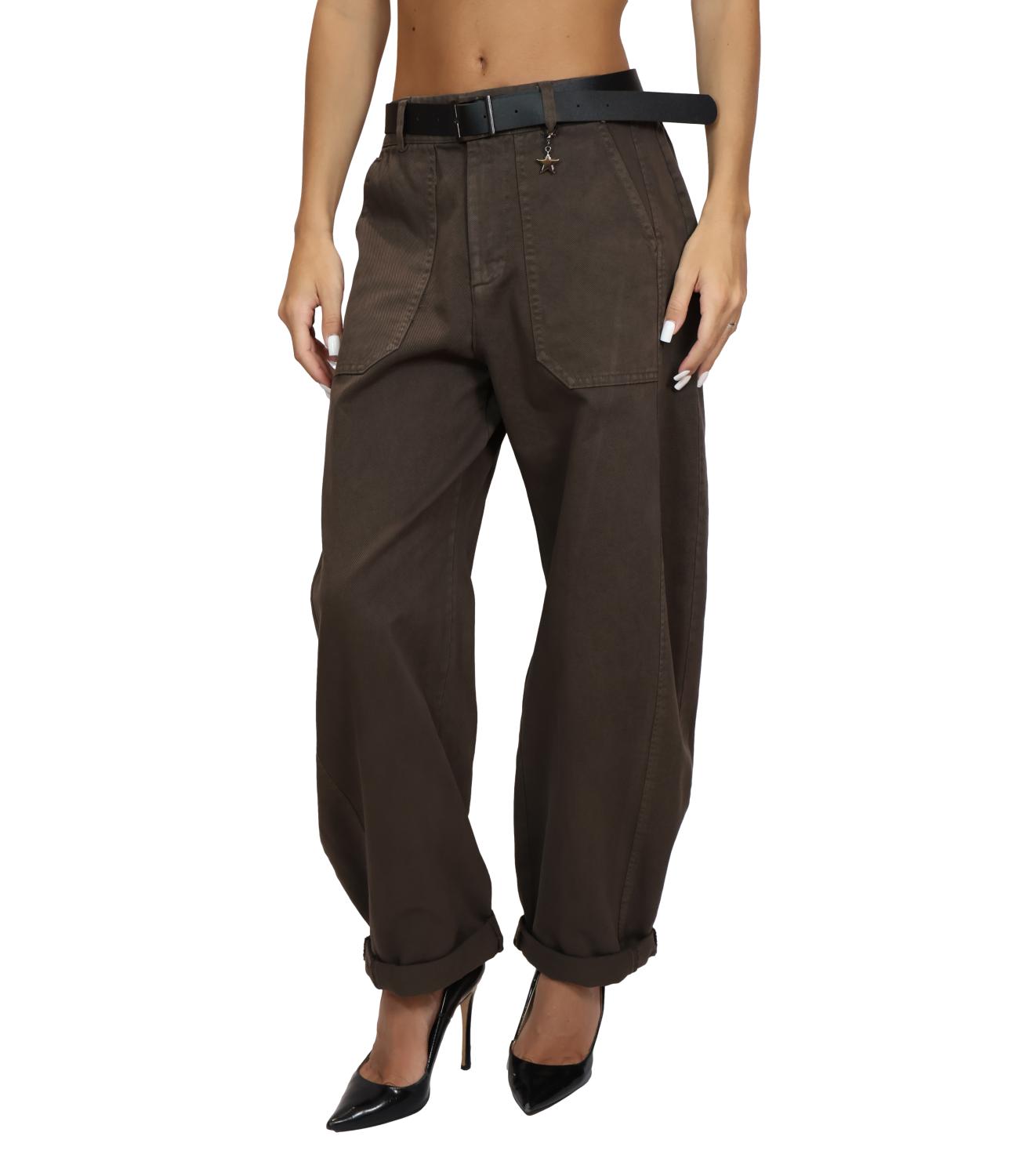 SUSY MIX pantalone moro donna