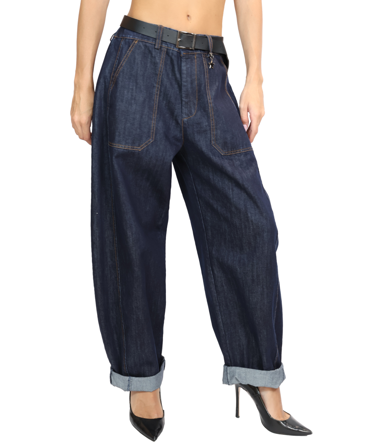 Susy Mix Jeans Stellina Blu Donna
