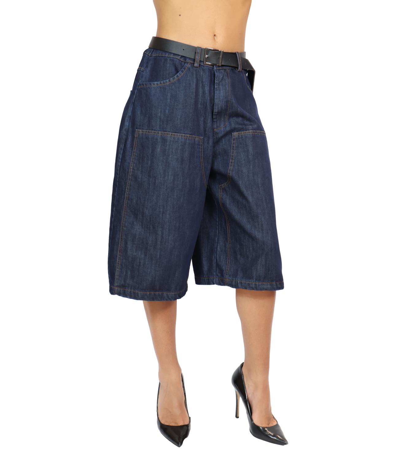 SUSY MIX bermuda jeans blu donna