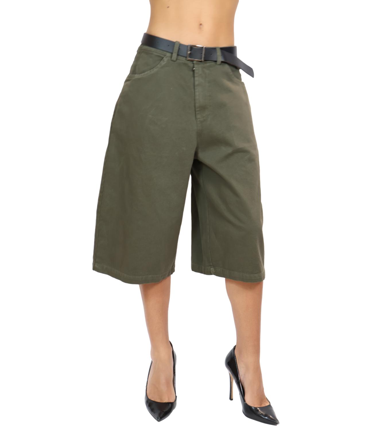 SUSY MIX bermuda militare donna
