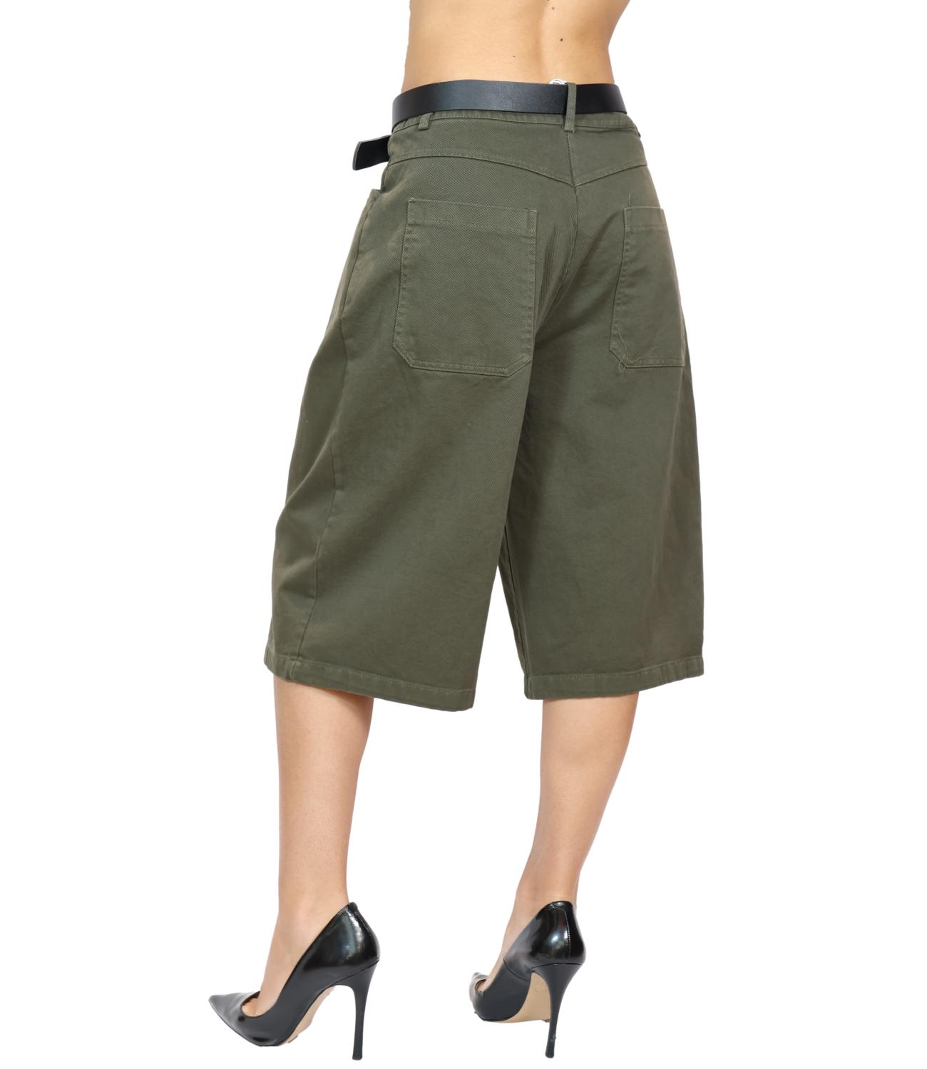 SUSY MIX bermuda militare donna