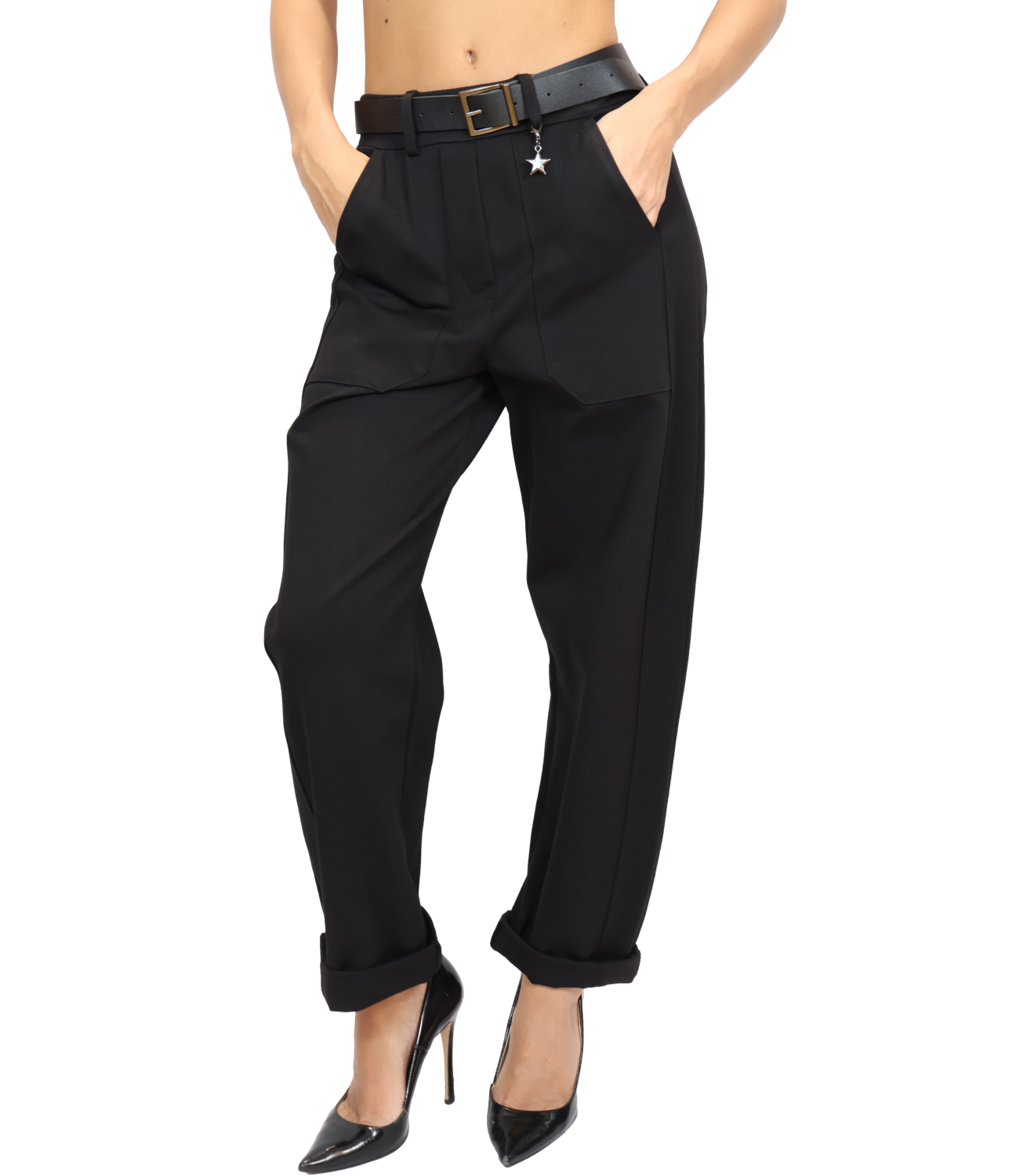 Susy Mix Pantalone Nero Donna