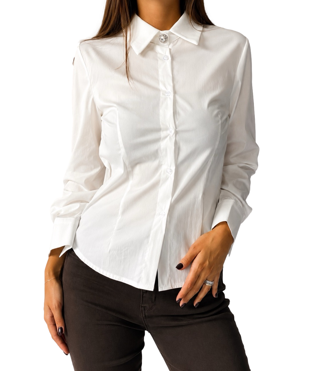 Susy Mix Camicia Latte Donna