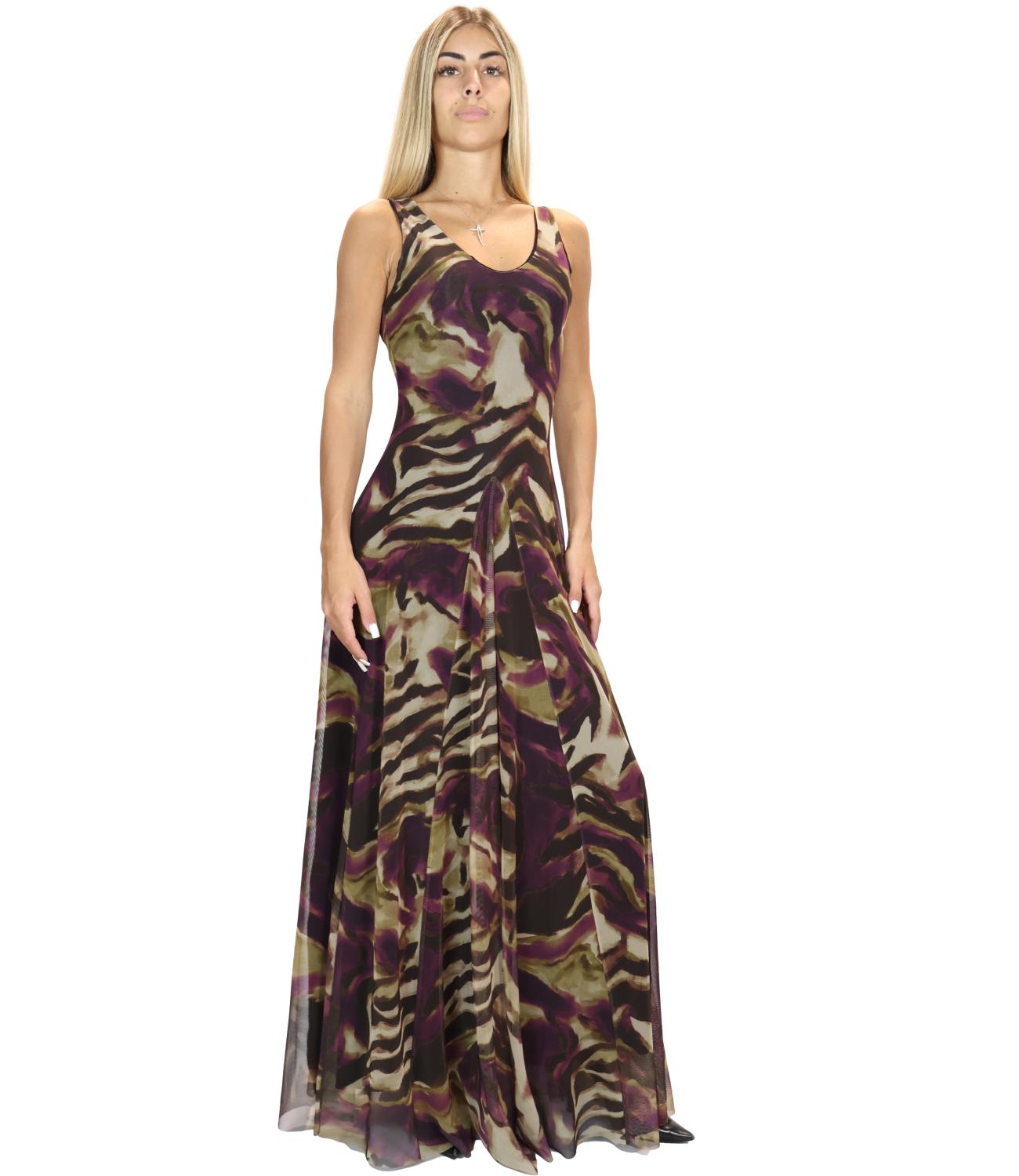 SUSY MIX abito prugna donna
