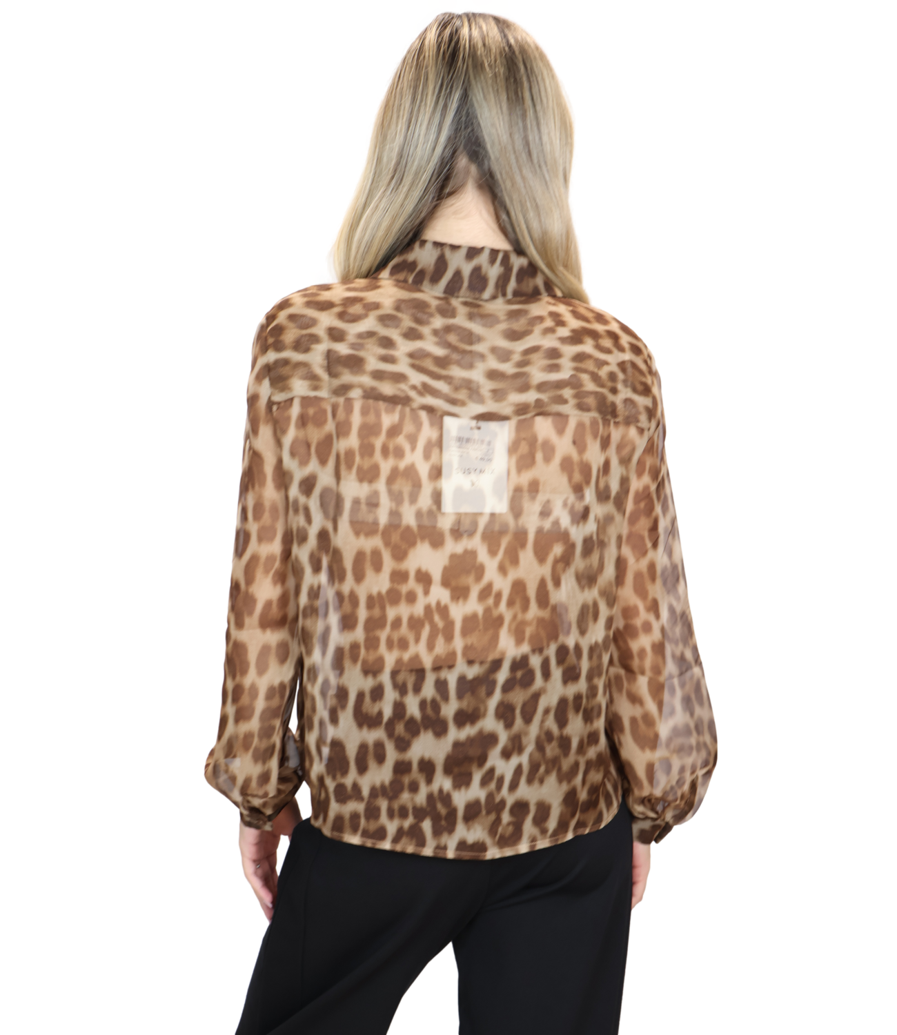 SUSY MIX camicia chiffon fantasia donna
