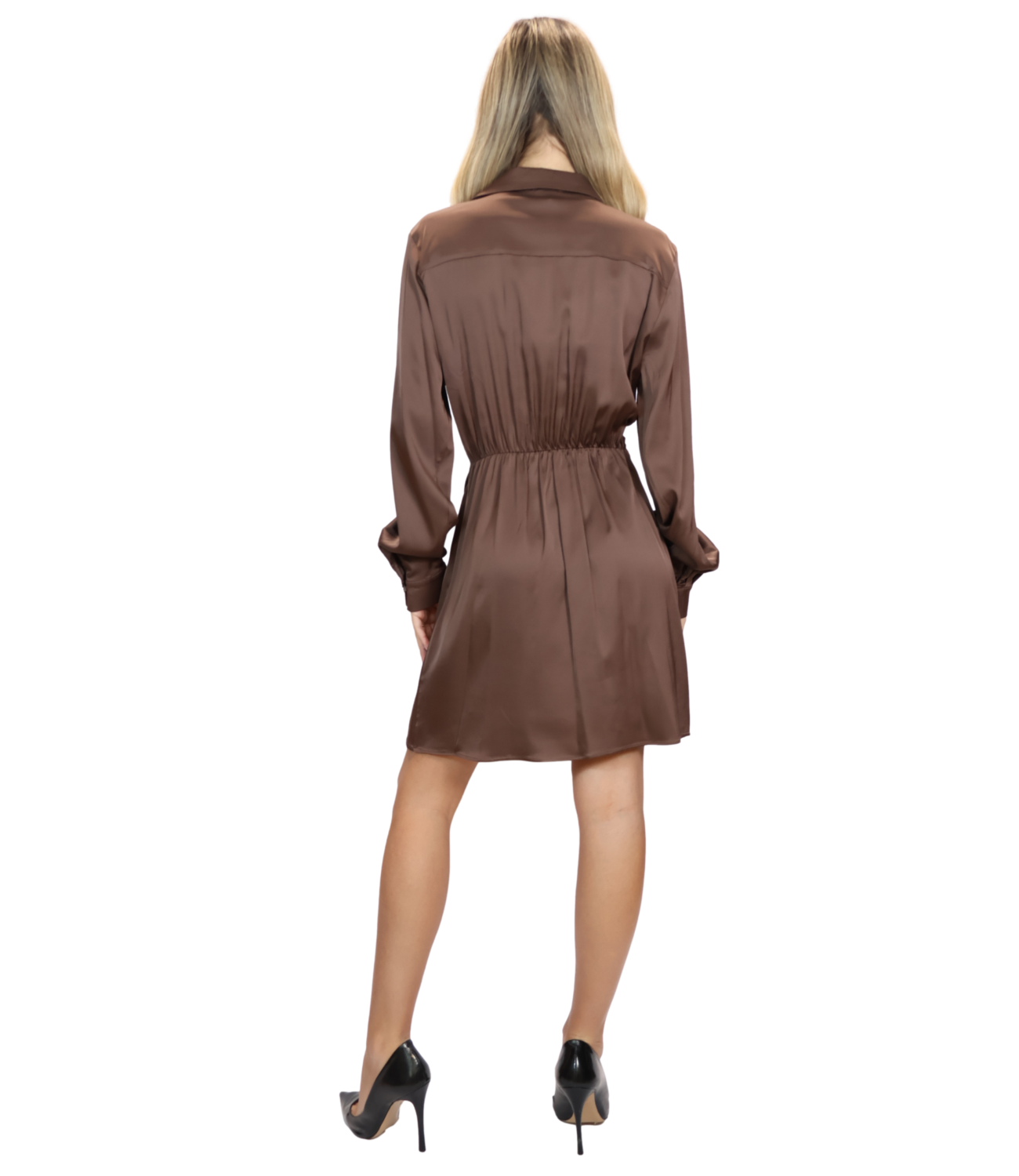 Susy Mix Abito Chemisier Moro Donna
