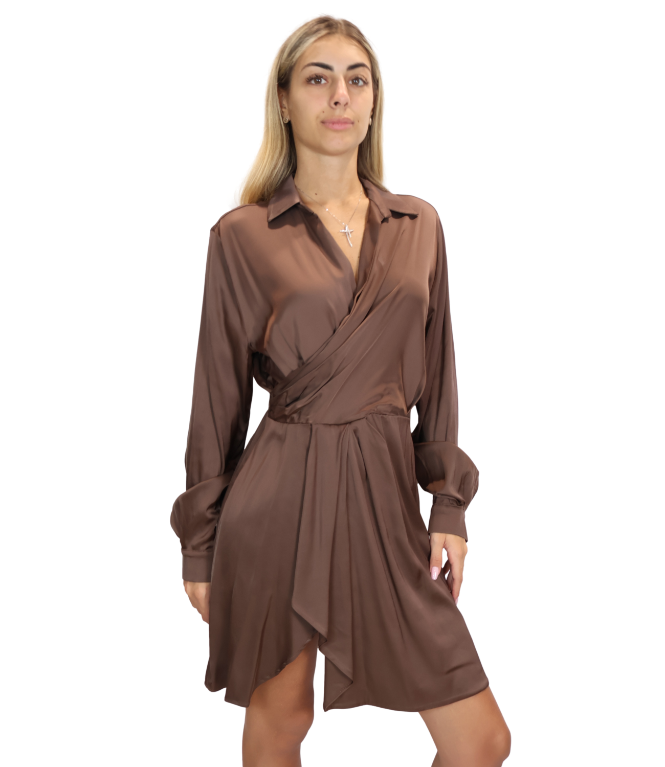 Susy Mix Abito Chemisier Moro Donna