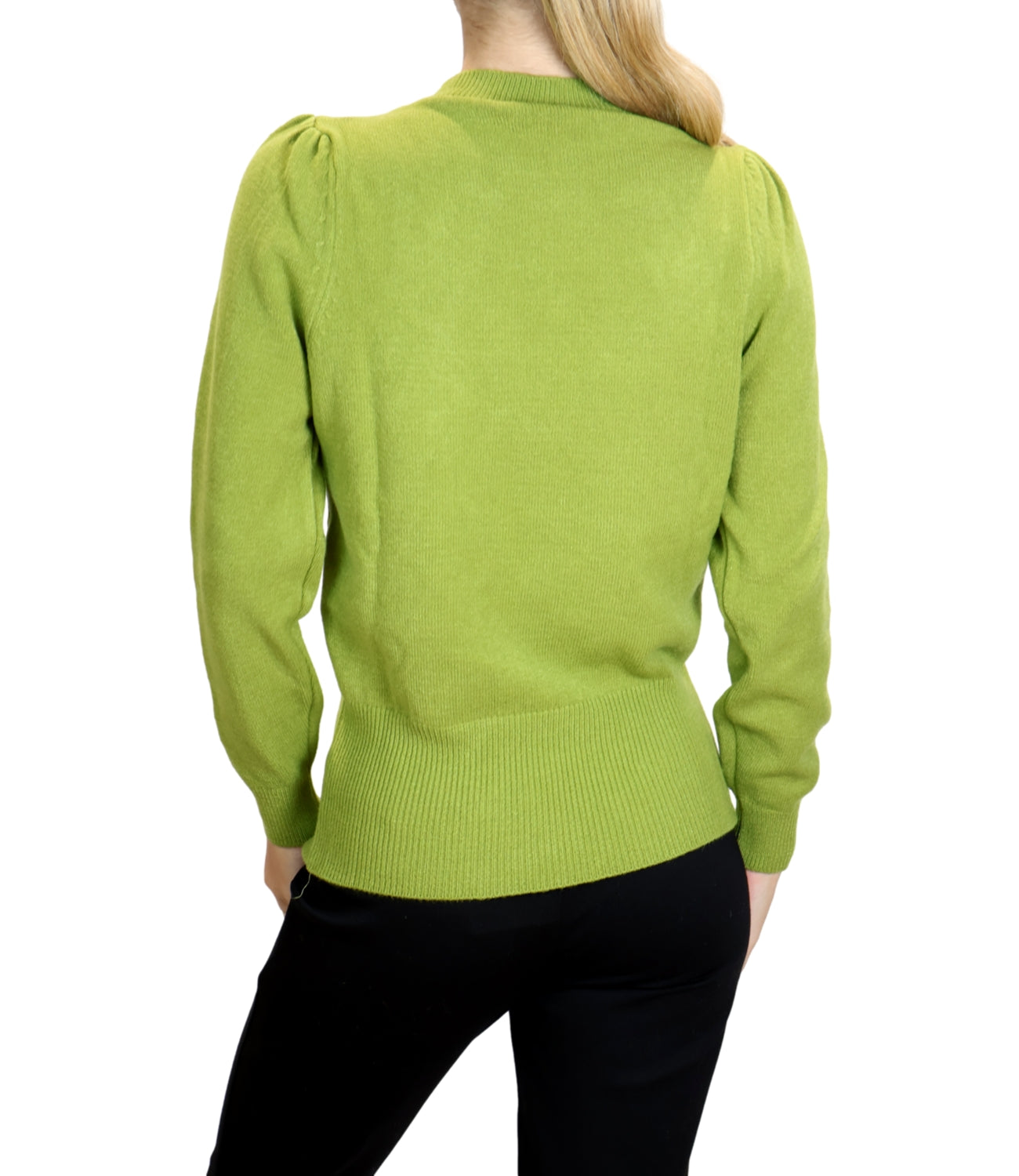 Susy Mix Maglia Paricollo Verde Oliva Donna