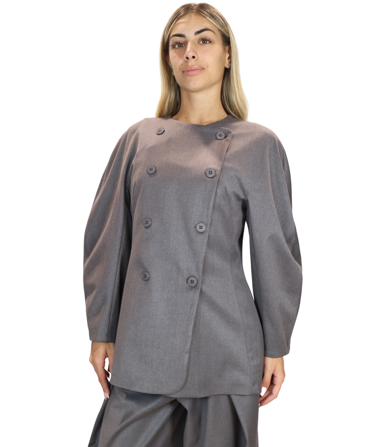 Susy Mix Giacca Grigio Donna