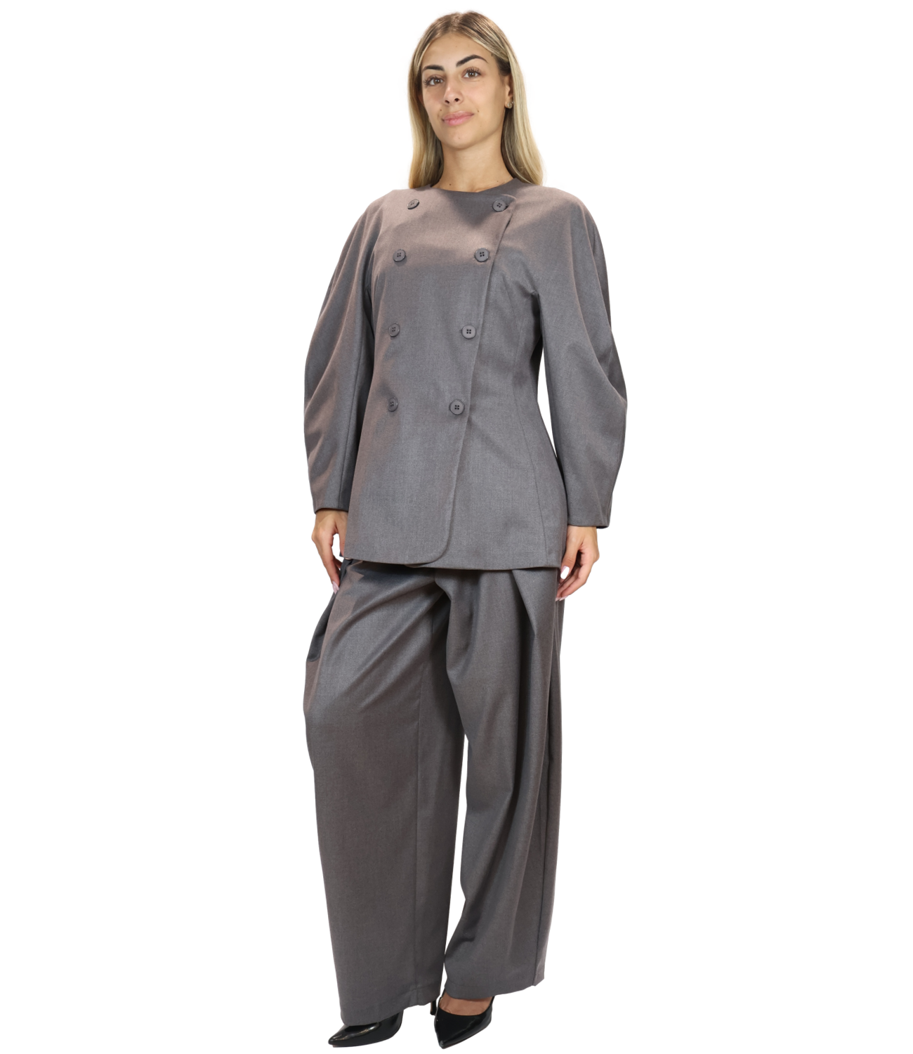Susy Mix Giacca Grigio Donna