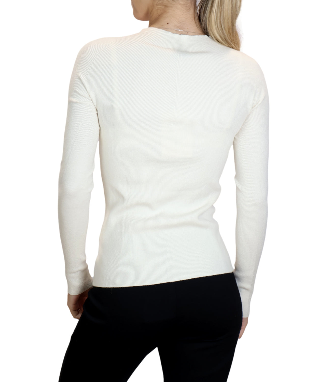 Susy Mix Maglia Crema Donna
