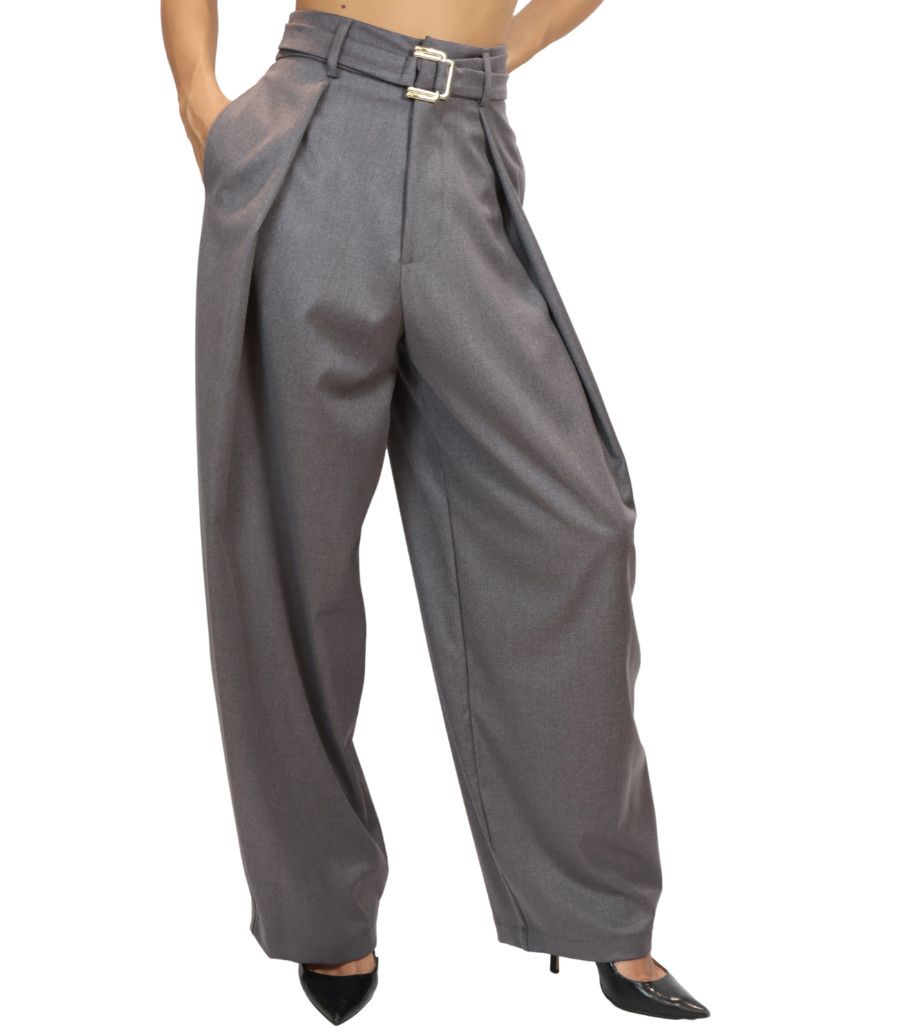 Susy Mix Pantalone Grigio Donna