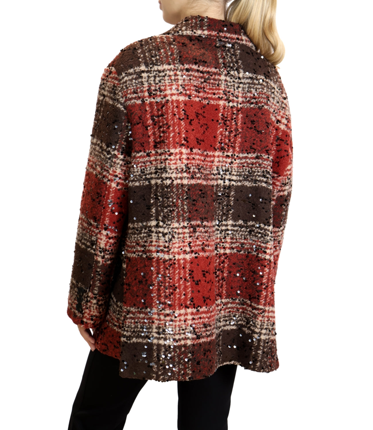 Susy Mix Gacca Check Paillettes Moro Donna
