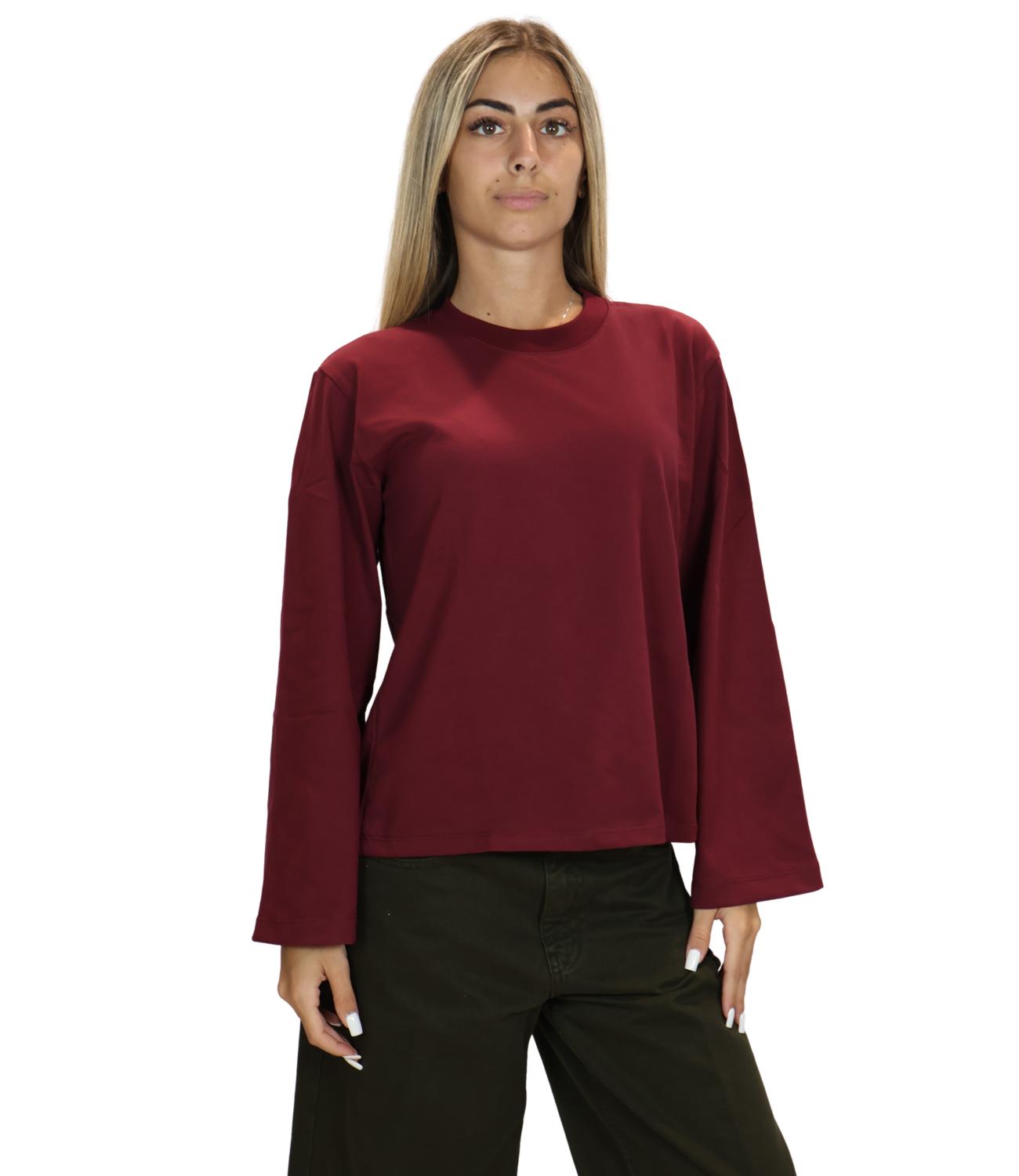 Susy Mix T-shirt Prugna Donna