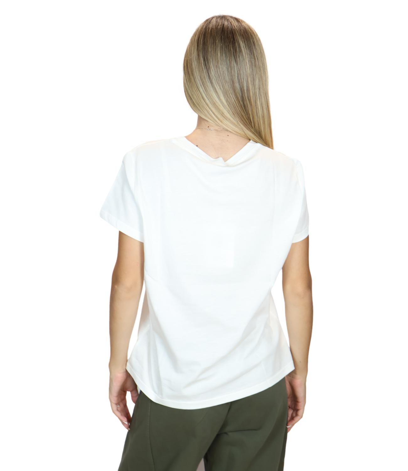 Susy Mix T-shirt B.co/Rosso 2 Donna
