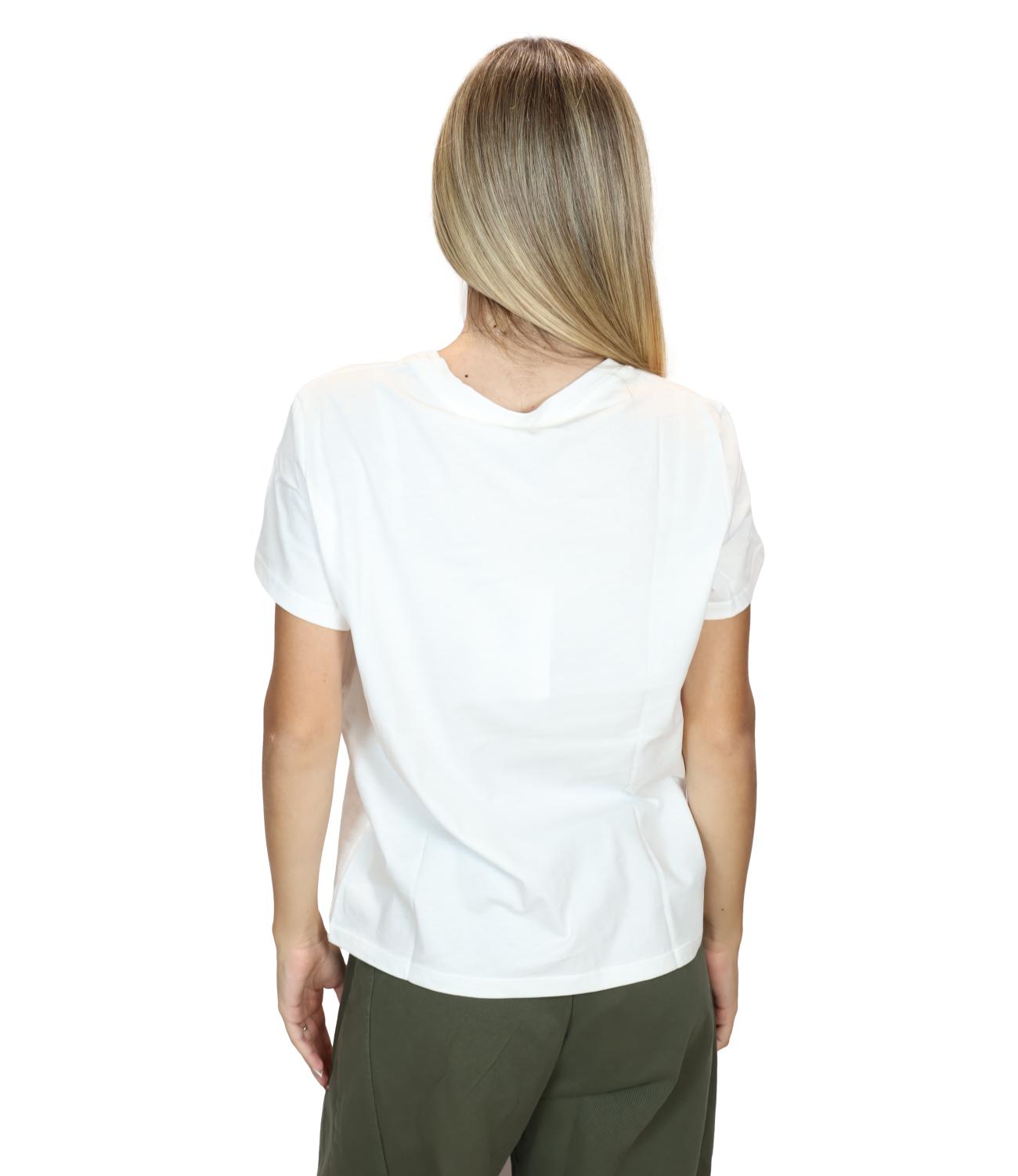 Susy Mix T-shirt B.co/Verde Donna