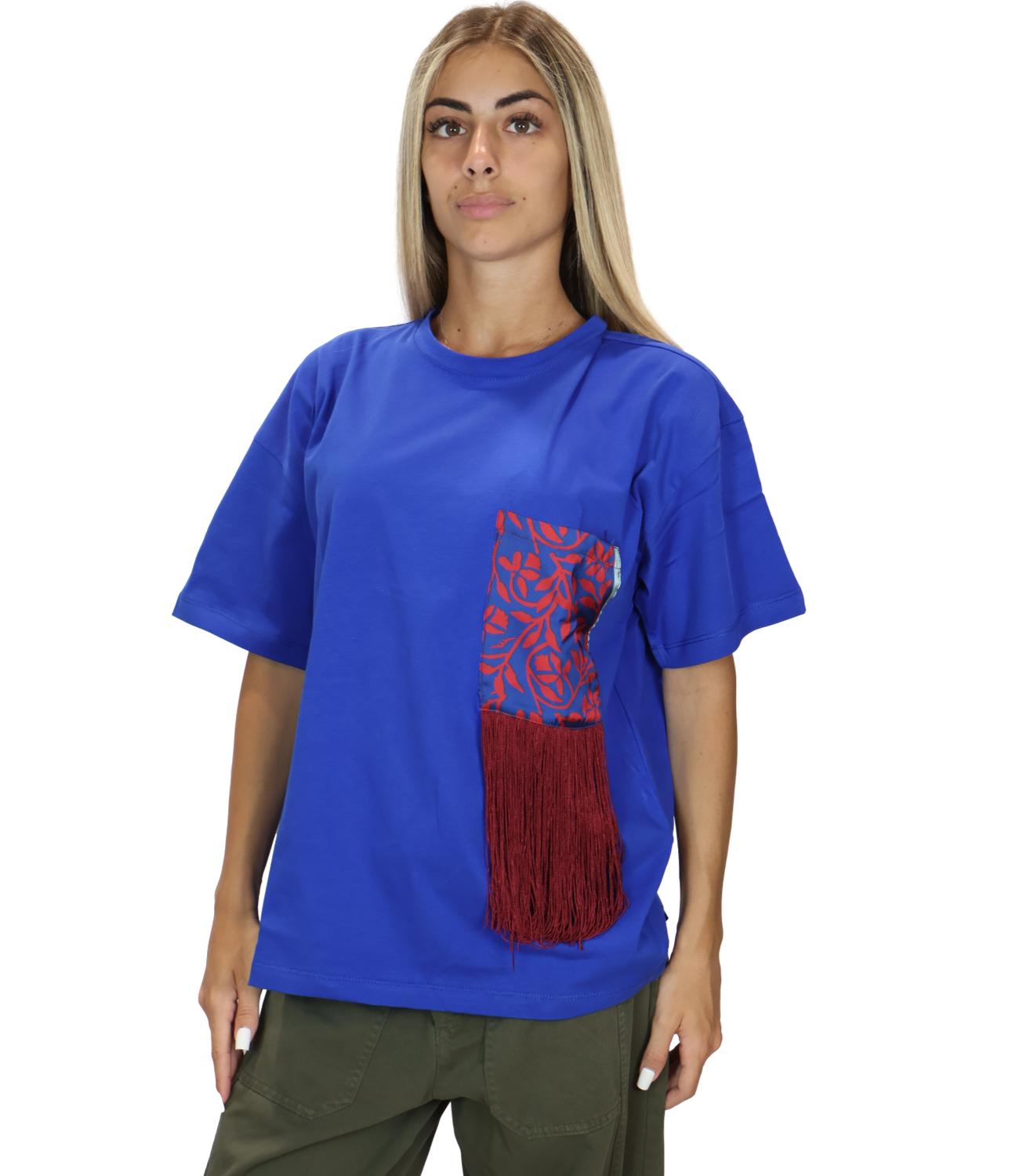 Susy Mix T-shirt Blu Royal 2 Donna