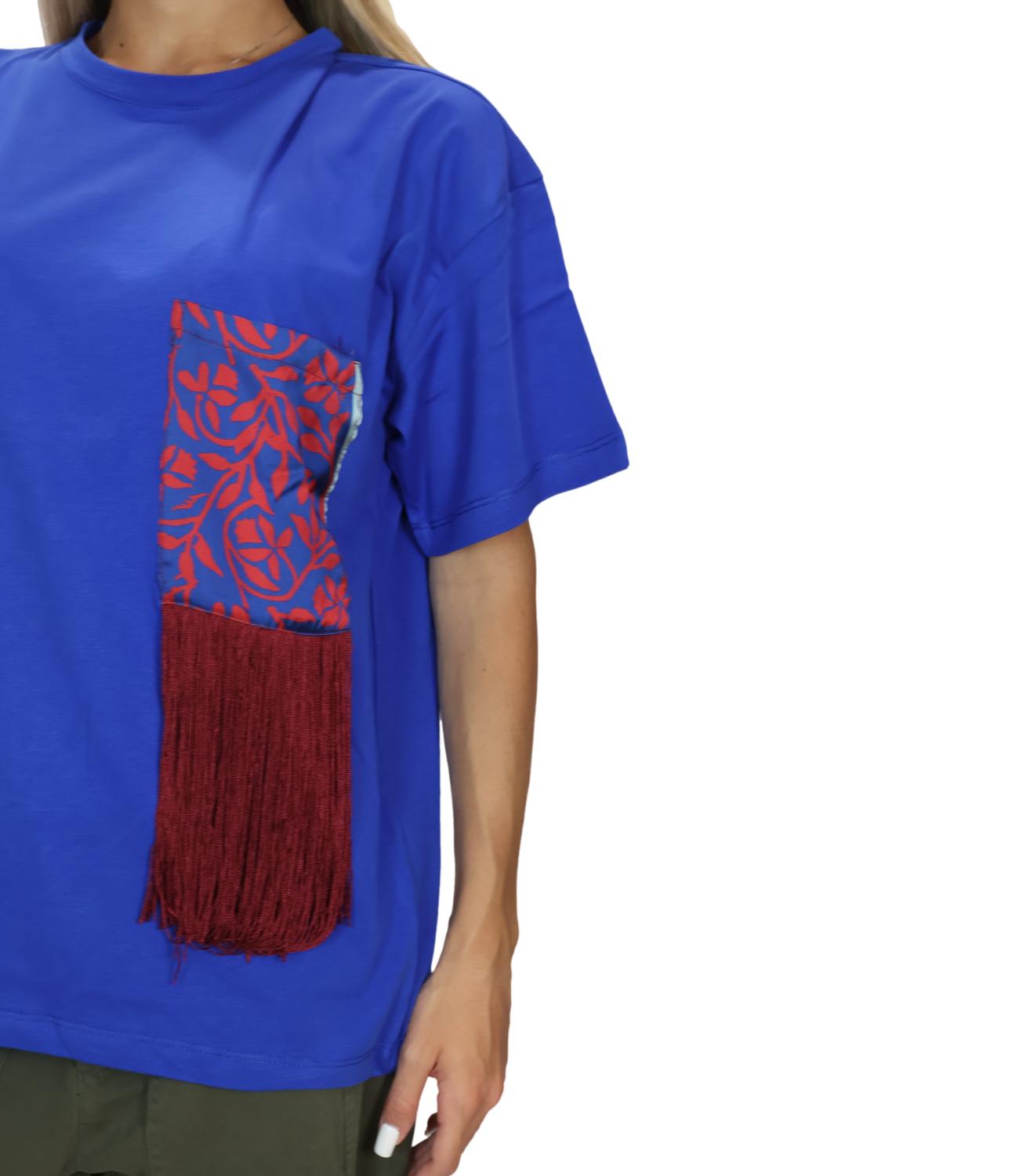 Susy Mix T-shirt Blu Royal 2 Donna