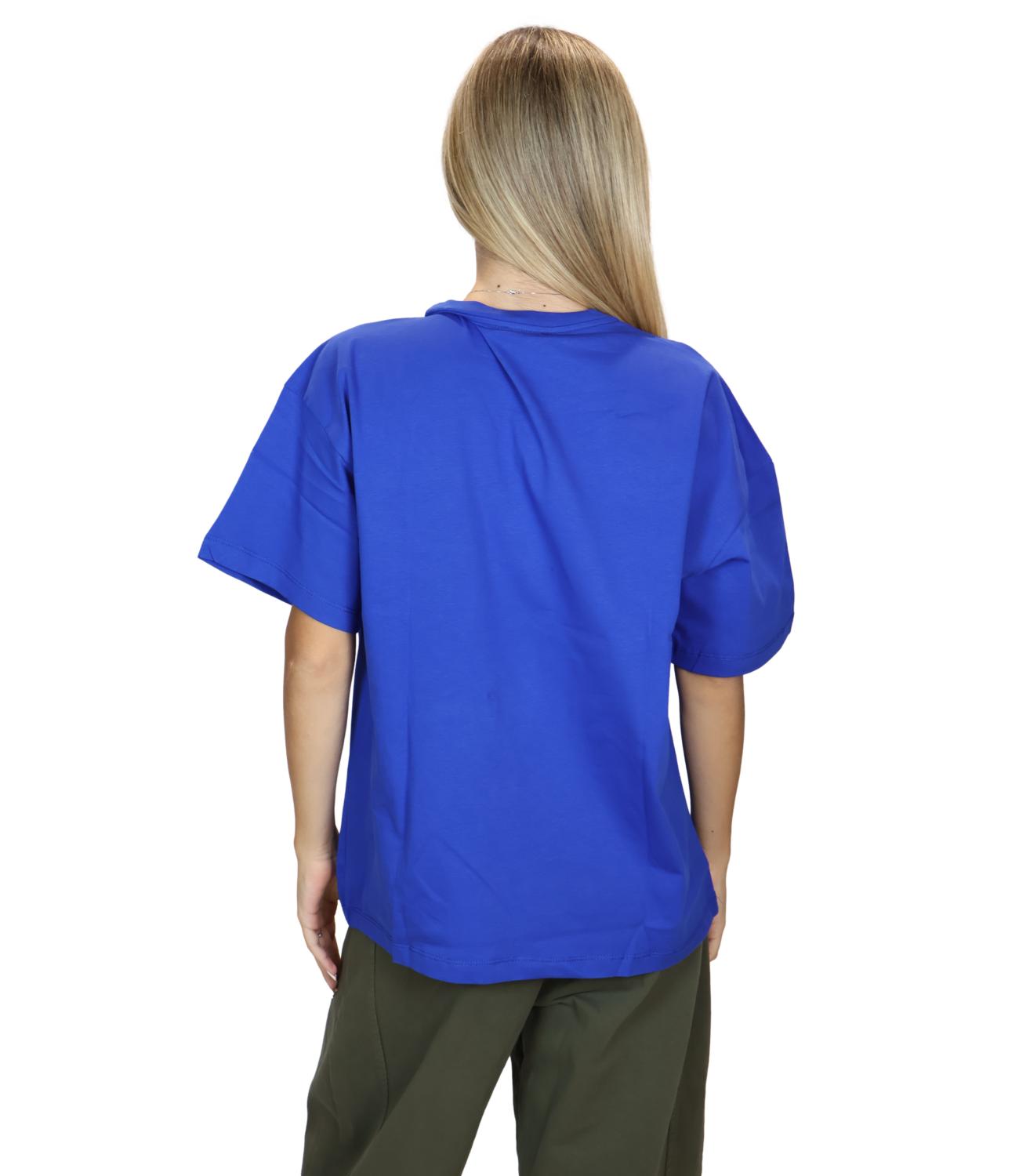 Susy Mix T-shirt Blu Royal Donna