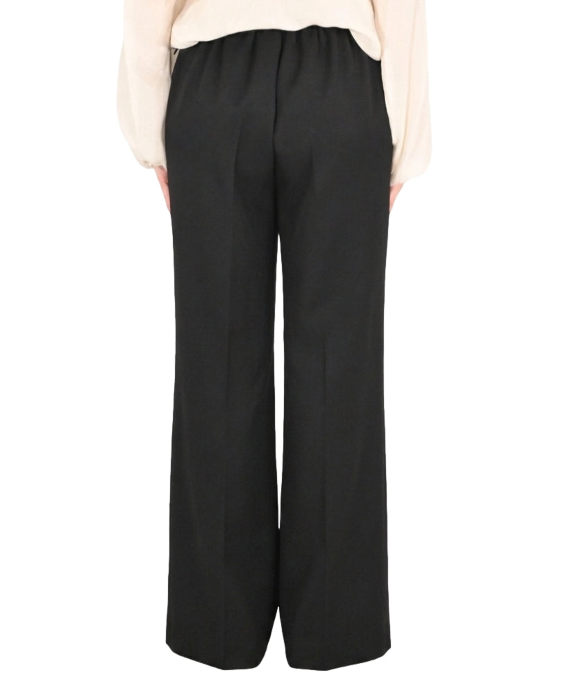 Susy Mix Pantalone Palazzo Nero Donna