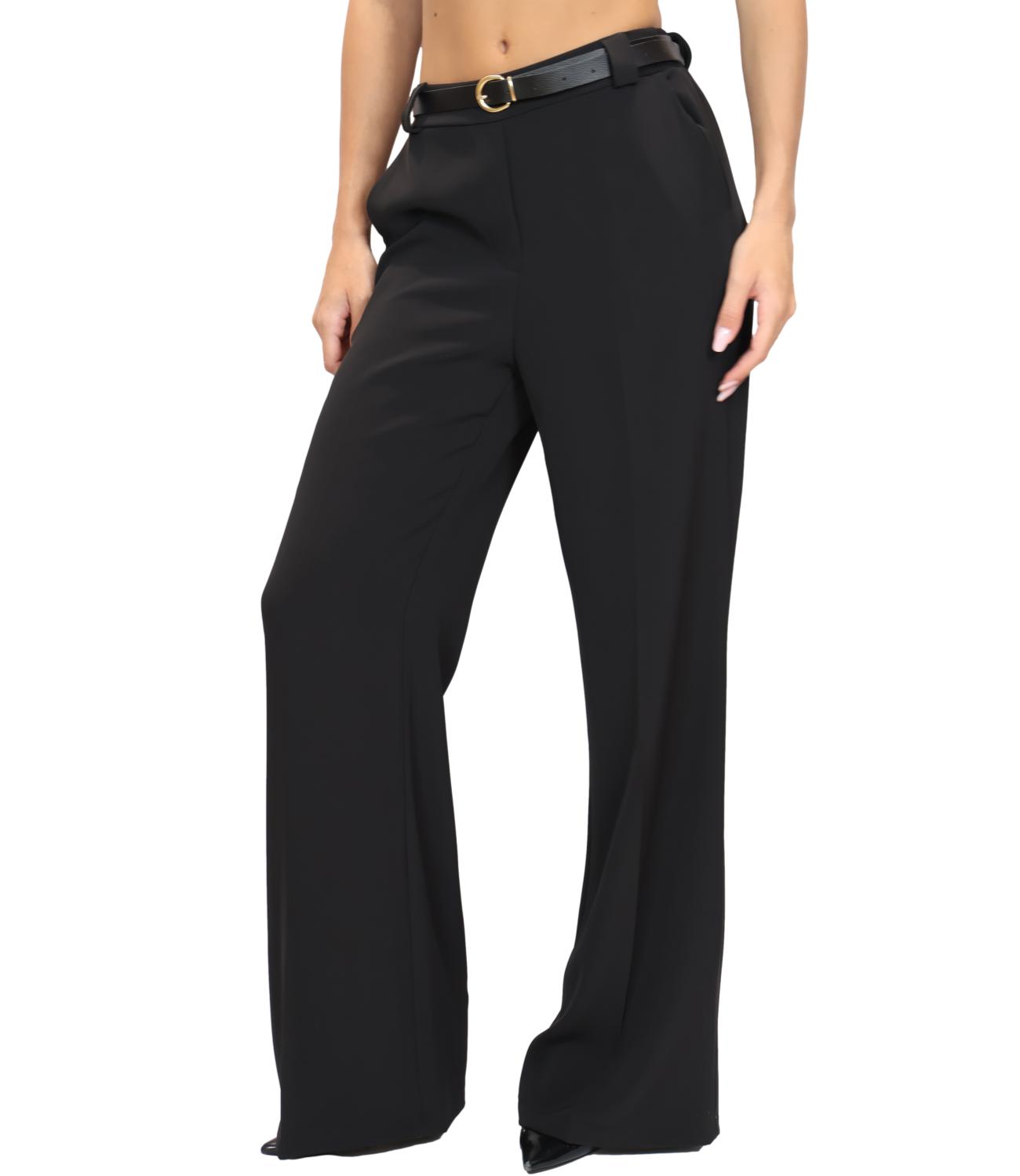 SUSY MIX pantalone nero donna