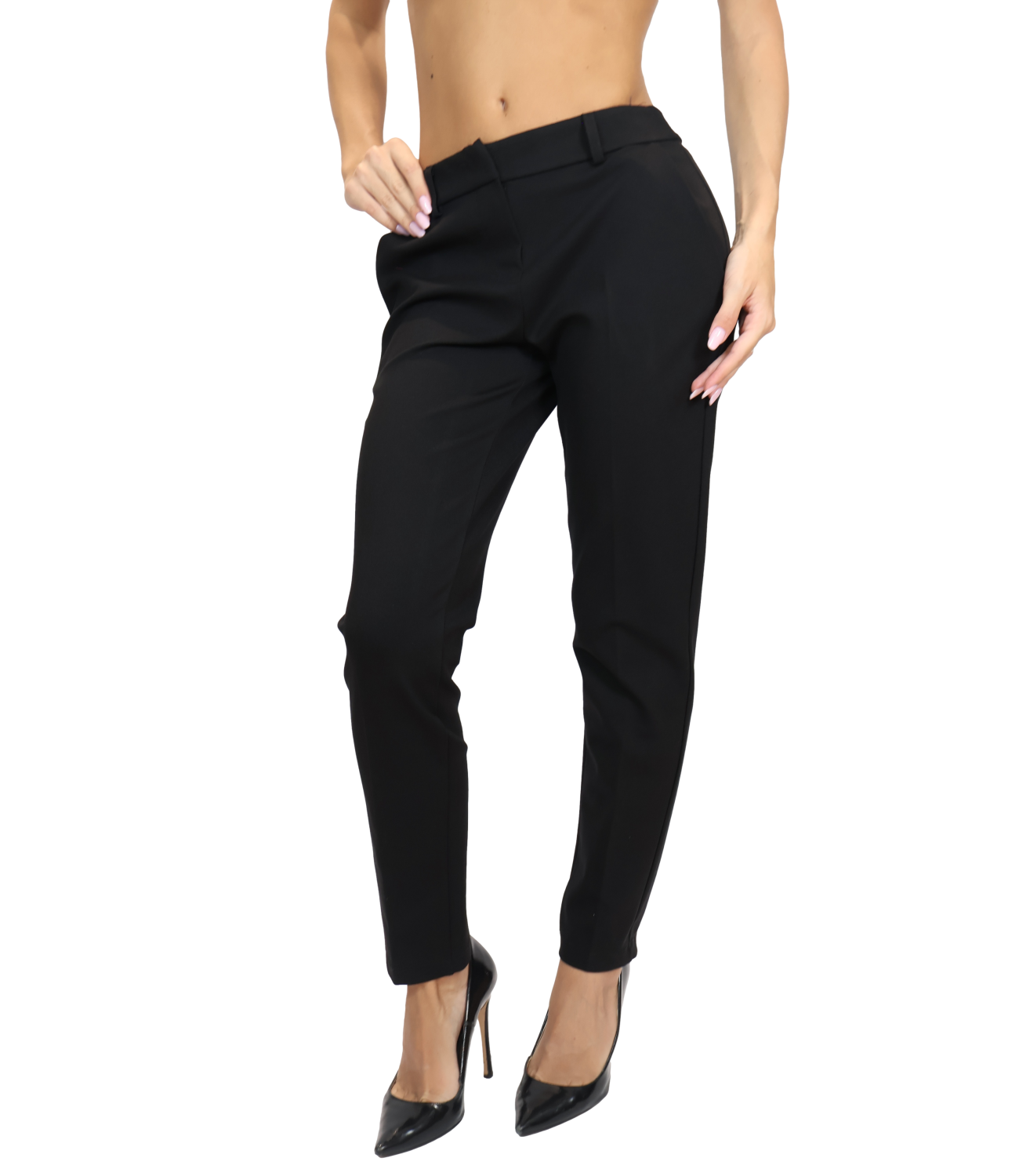 SUSY MIX pantalone nero donna