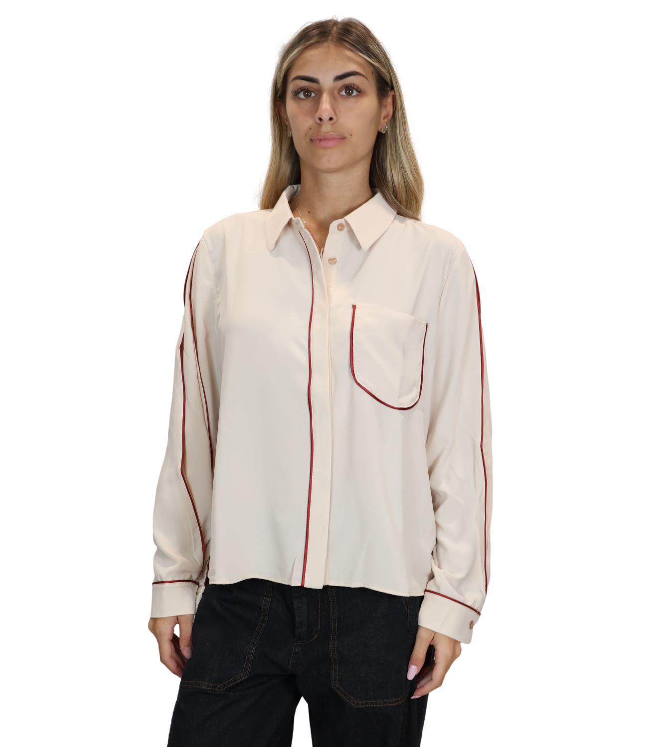 SUSY MIX camicia lana donna