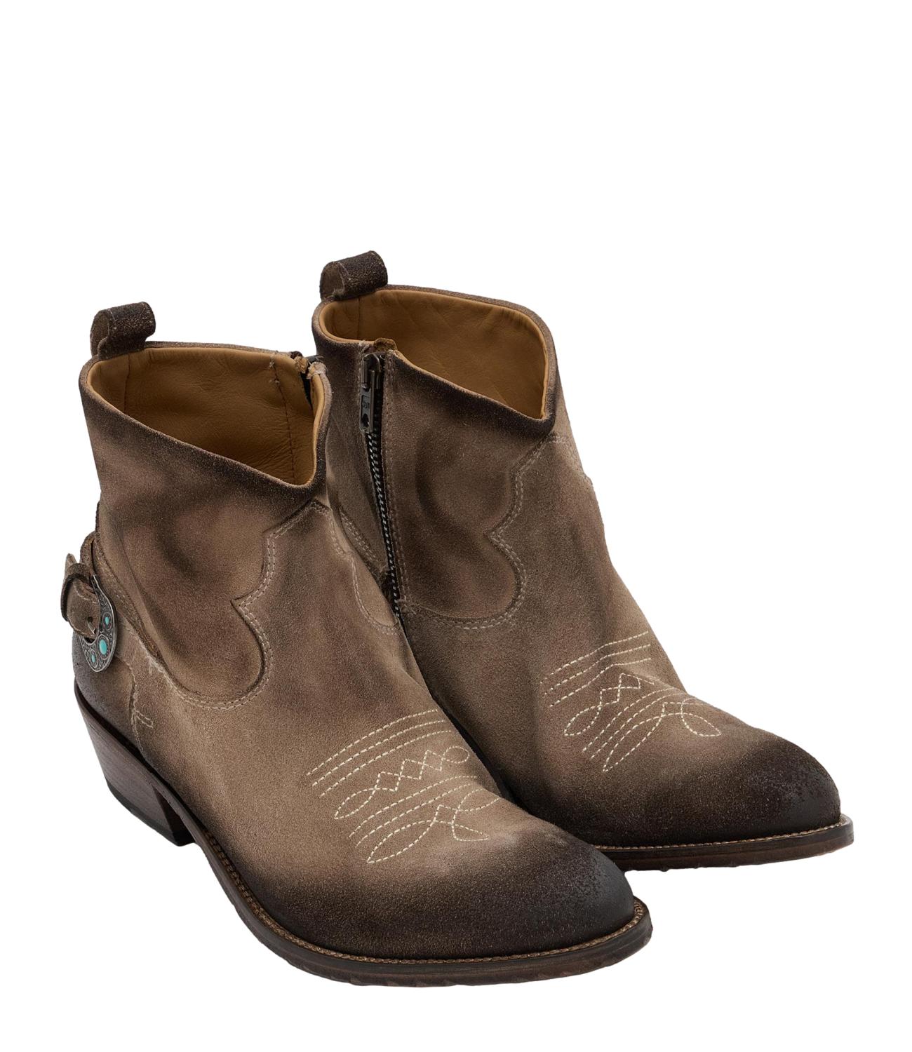 Stivaletti Taji Austin beige donna