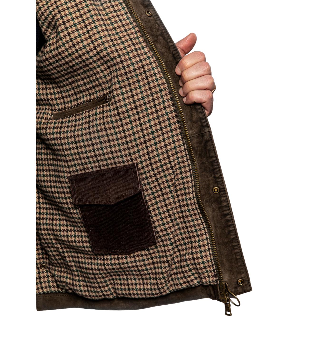 Giacca THE JACK LEATHERS Verde Alga