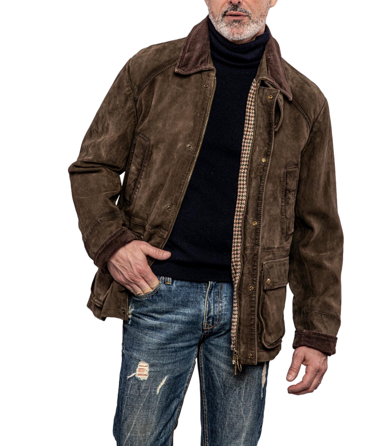 Giacca THE JACK LEATHERS Verde Alga