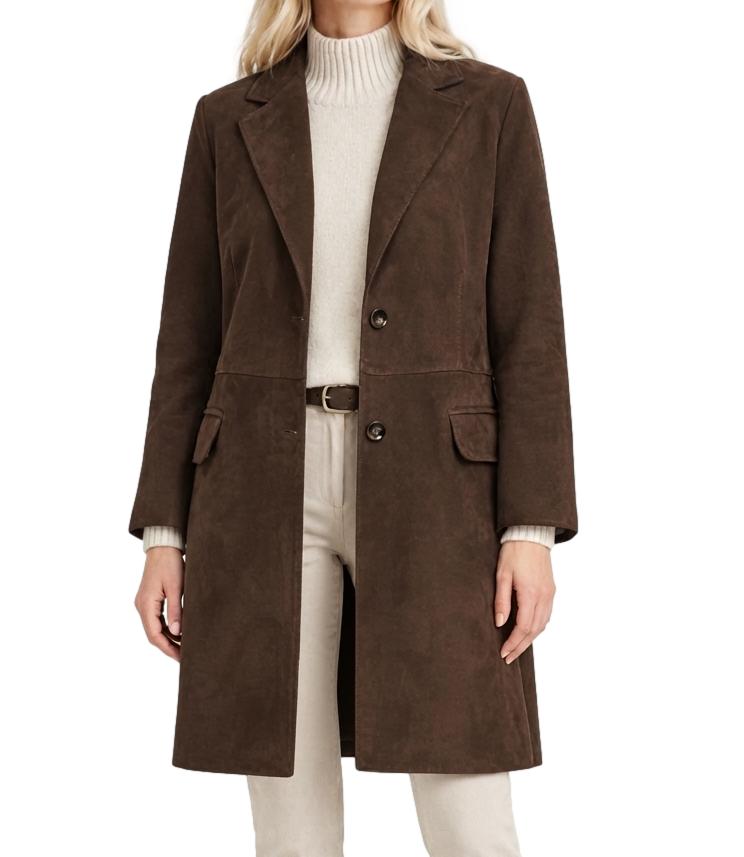 The Jackie Leathers Giacca DOROTEA Walnut Brown Donna