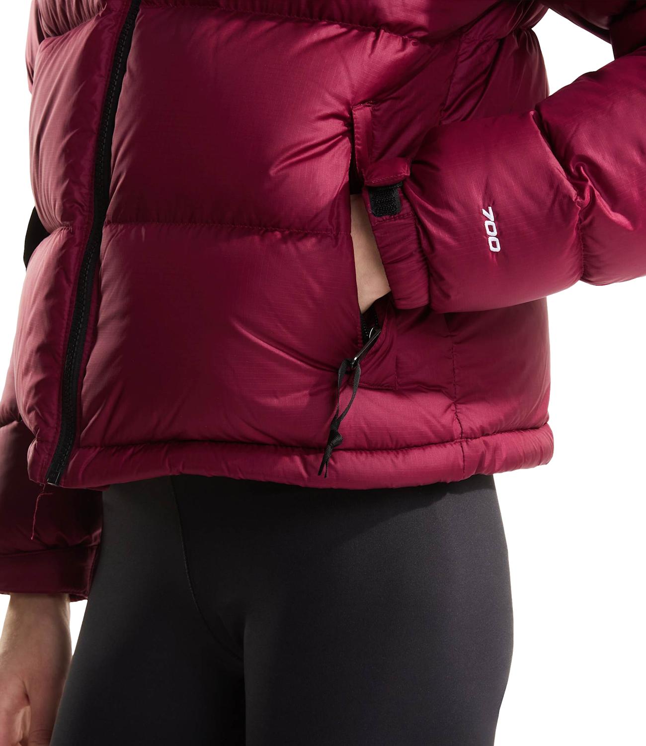 Bomber 1996 Retro Nuptse Jacket Burgundy Crush Tnf Blac