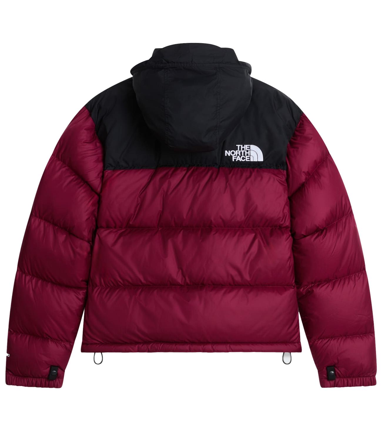 Bomber 1996 Retro Nuptse Jacket Burgundy Crush Tnf Blac