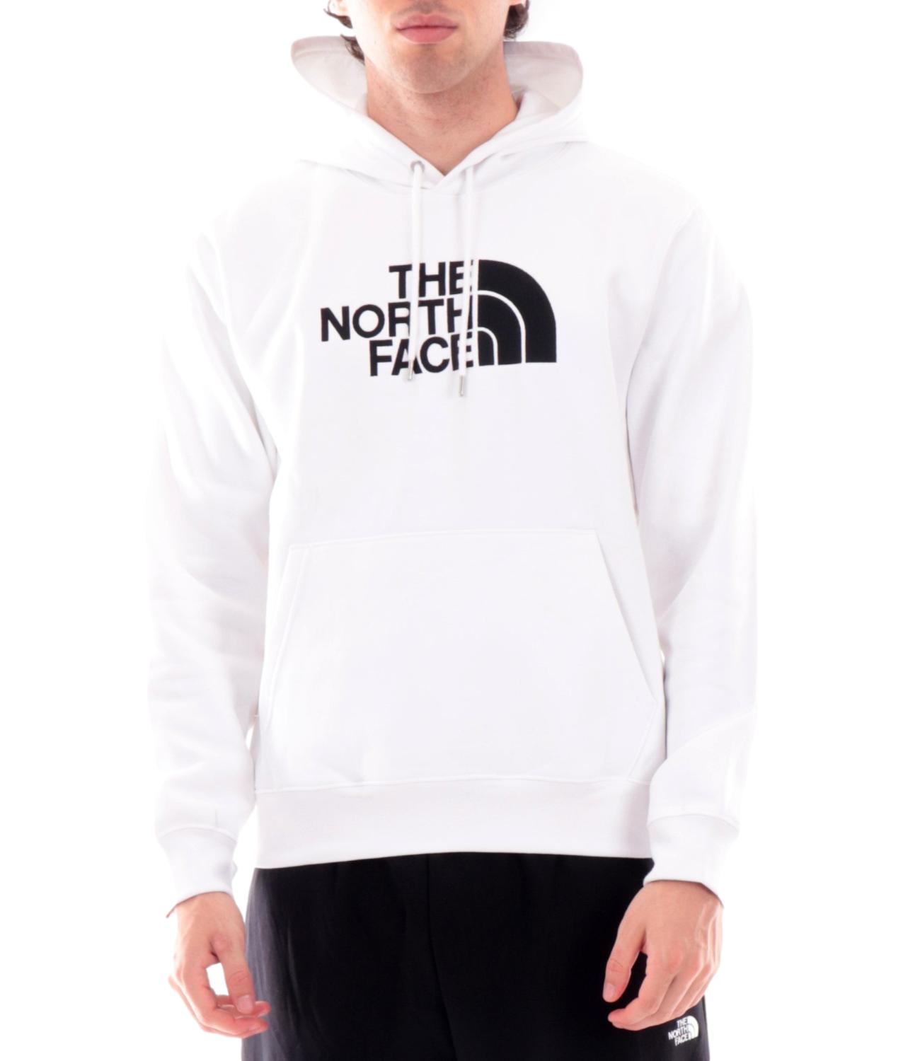 M Tnf Essential Drew Peak Regular Hoodie Tnf White