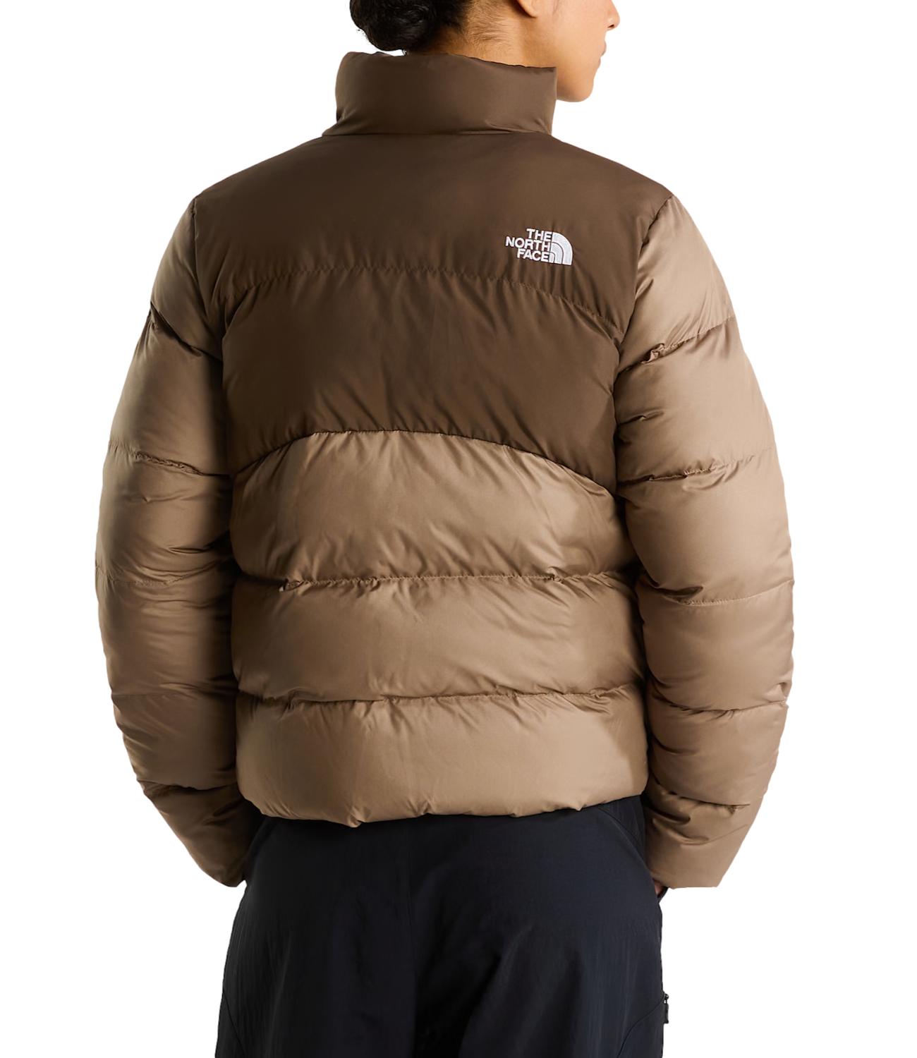 Giacca corta da donna Saikuru The North Face garnet smokey brown