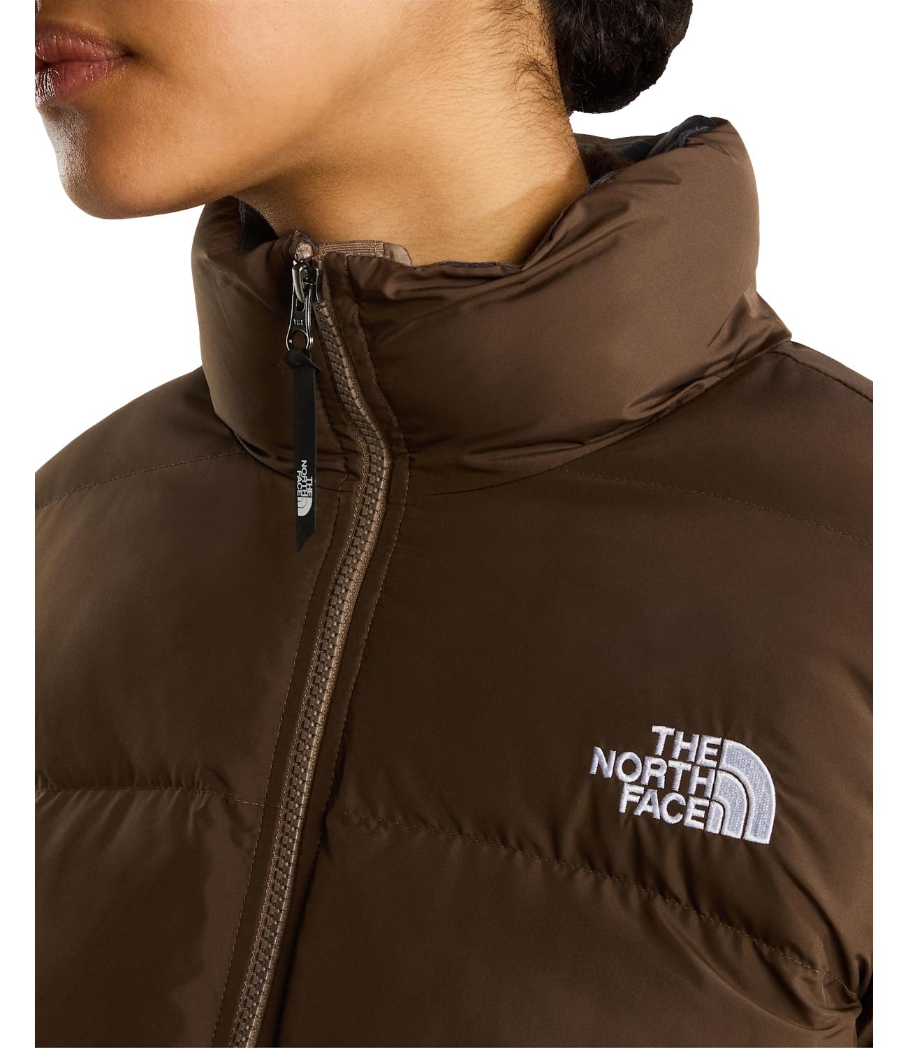 Giacca corta da donna Saikuru The North Face garnet smokey brown