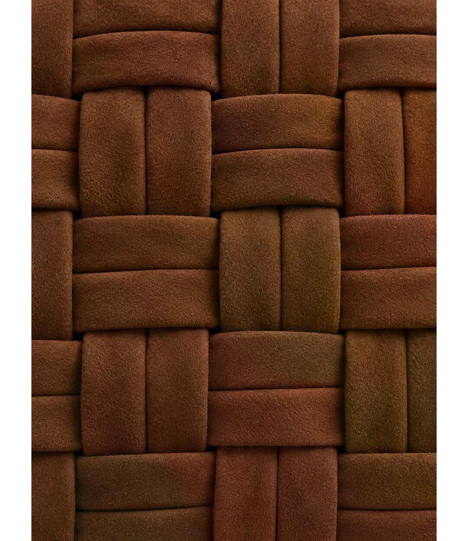 Themoire Bios Medium suede effect intreccio piccolo rocky road