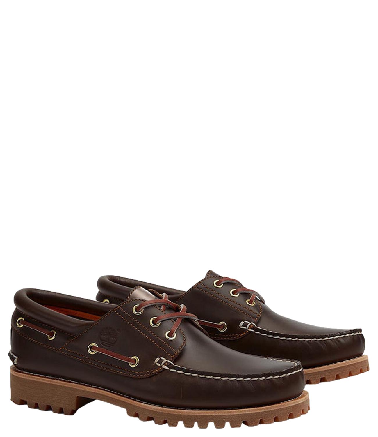 Scarpa da Barca Timberland marrone para carrarmato