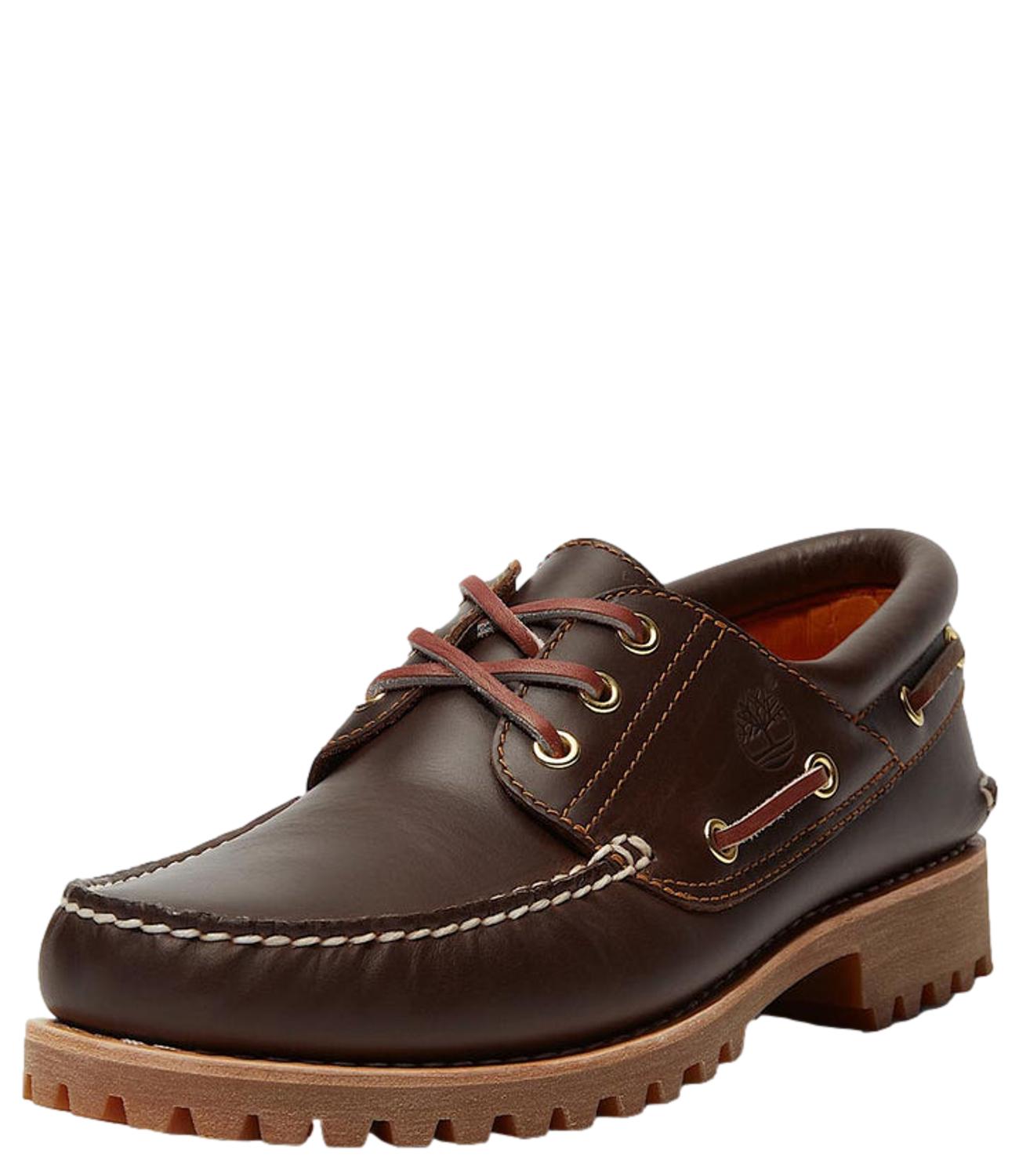 Scarpa da Barca Timberland marrone para carrarmato