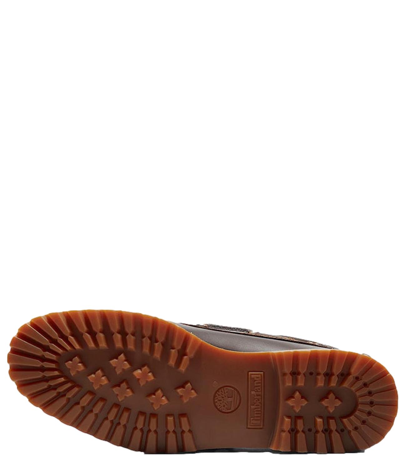 Scarpa da Barca Timberland marrone para carrarmato