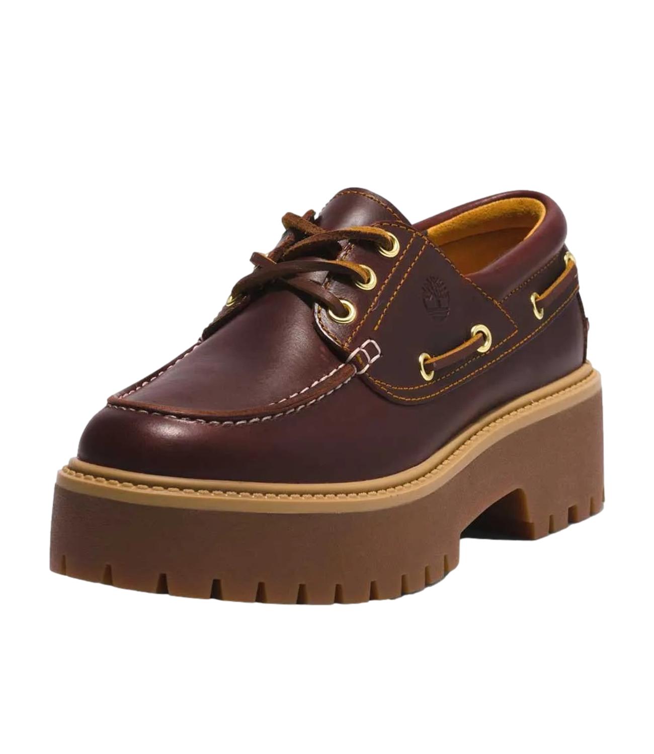 Timberland Stone Street Boat Shoe Rootbeer