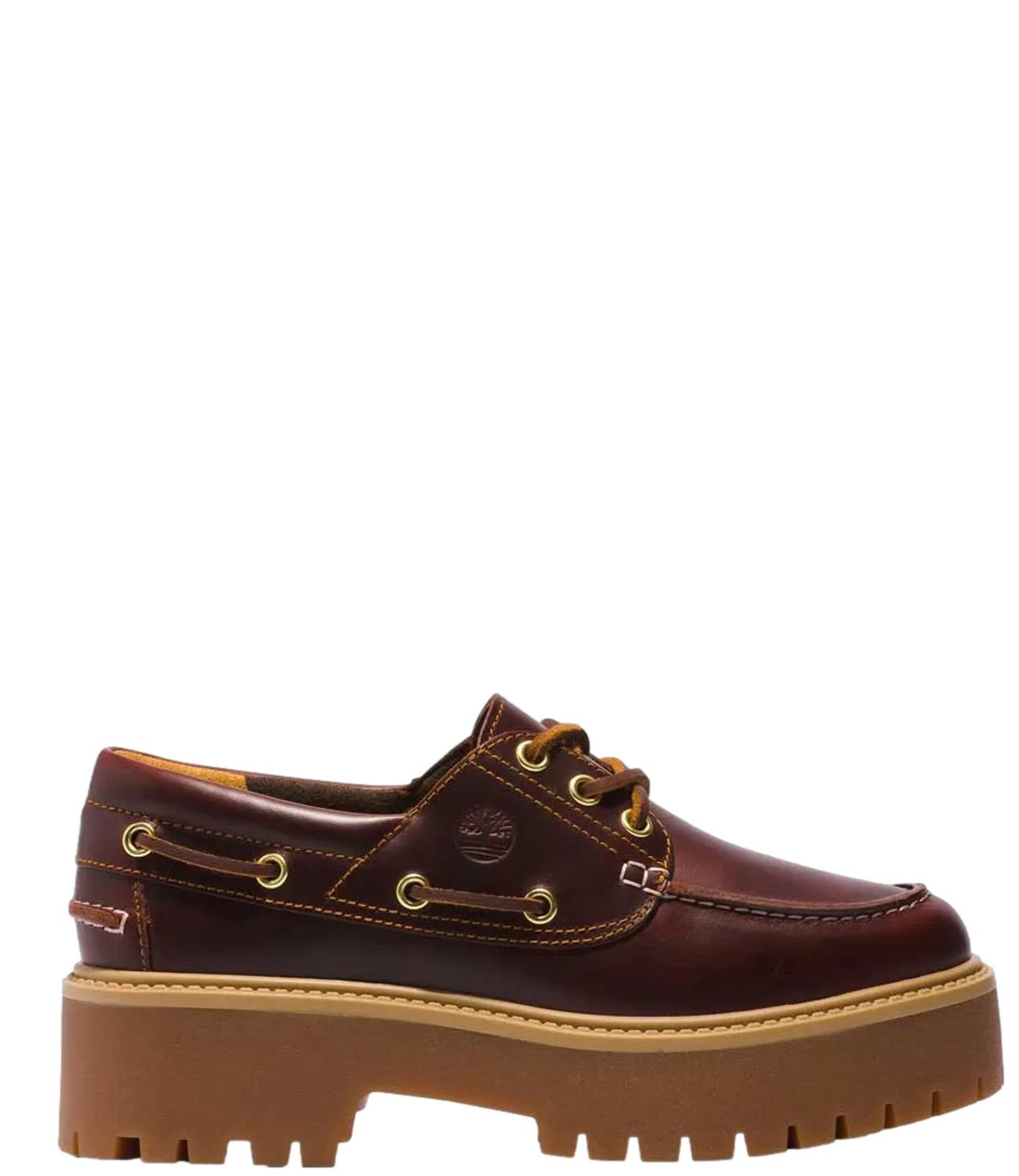 Timberland Stone Street Boat Shoe Rootbeer