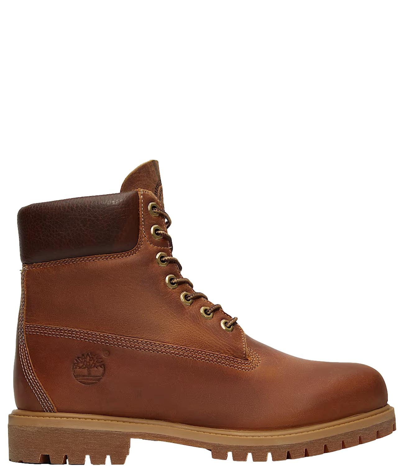 Stivali uomo Timberland marroni invecchiati