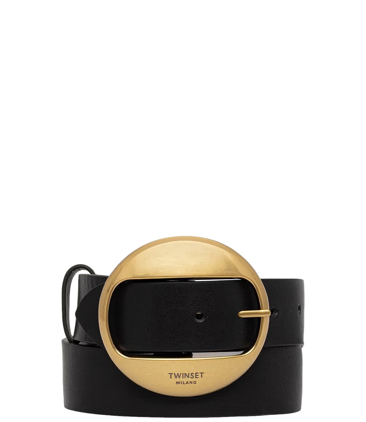 Twinset Cintura Pelle Nero Donna