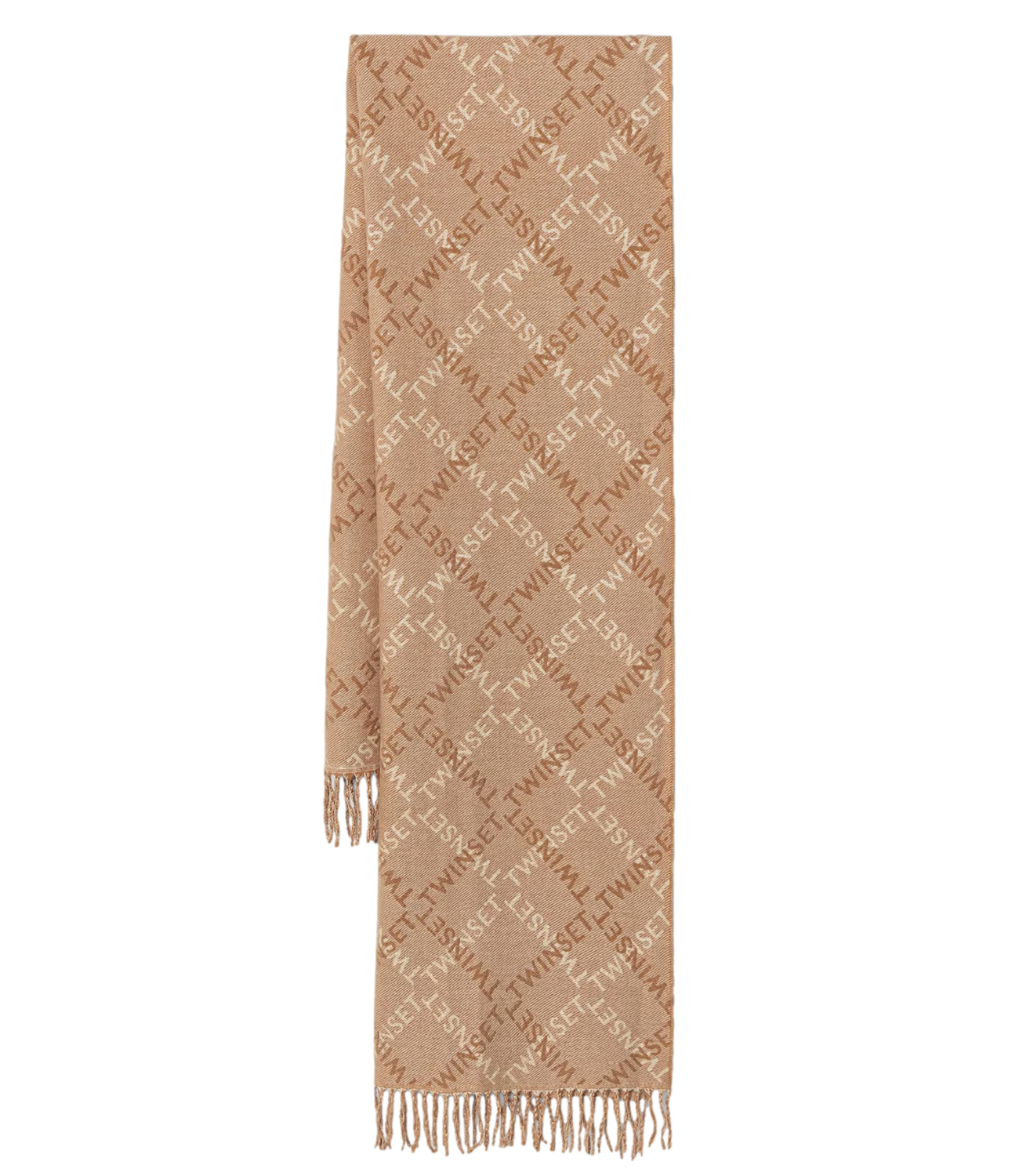 Twinset Sciarpa Jacquard Canapa Donna