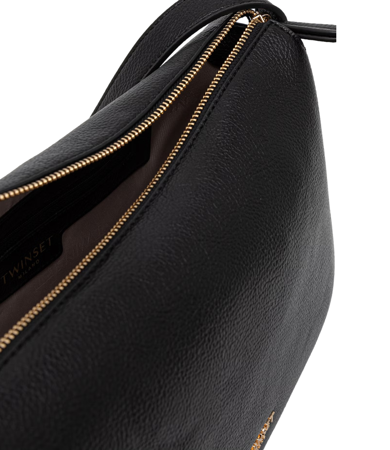 Twinset Borsa Hobo Media Nero Donna