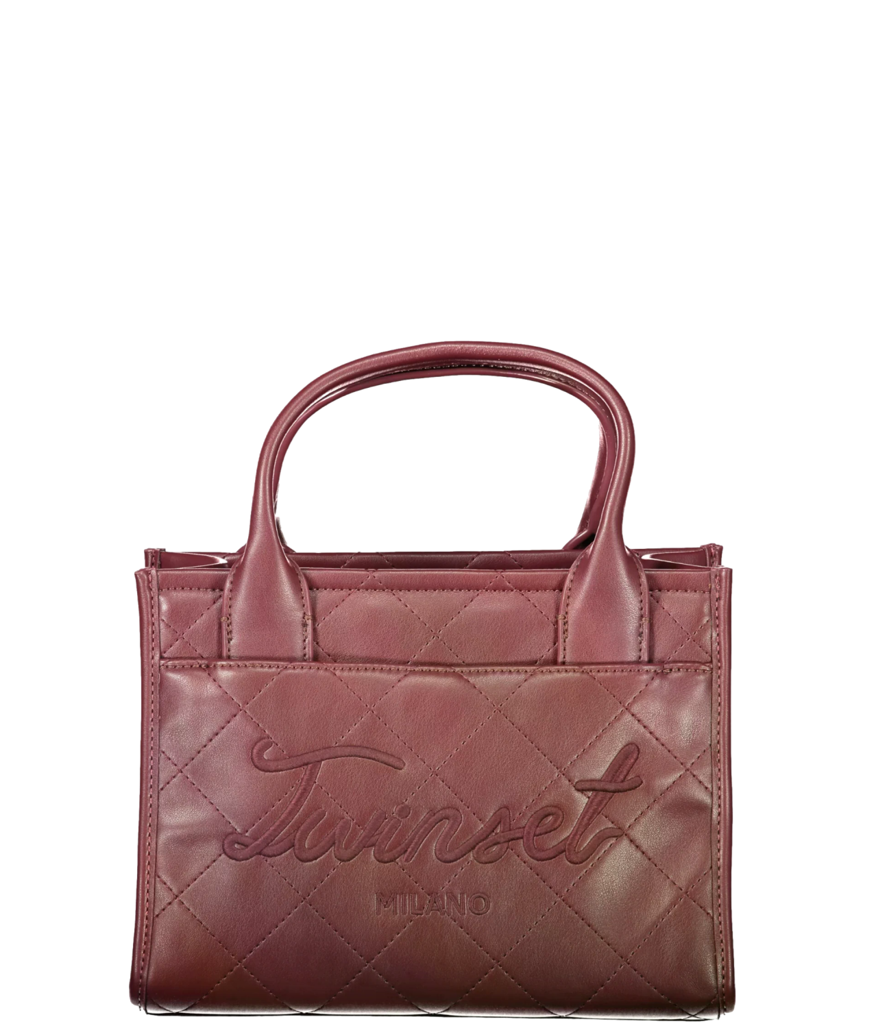 Twinset Borsa Tote Trapuntata Piccola Grape Donna