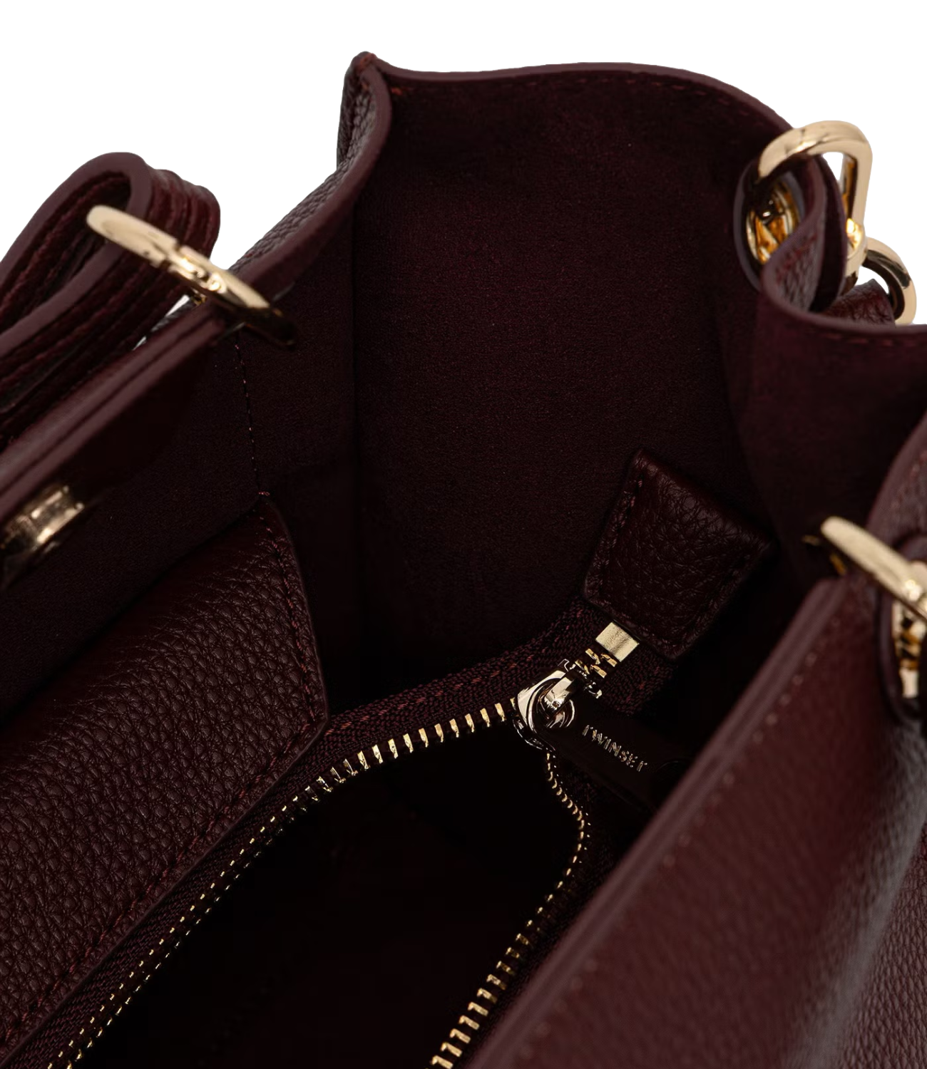 Twinset Borsa Tote Bordeaux Donna