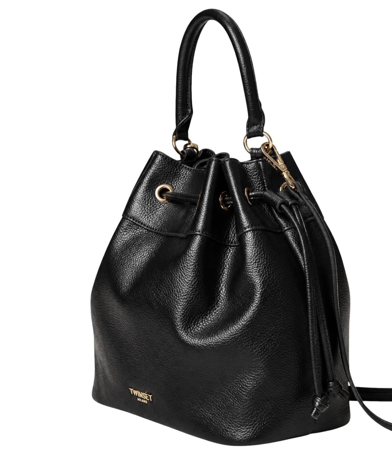 Twinset Borsa Secchiello Nero Donna