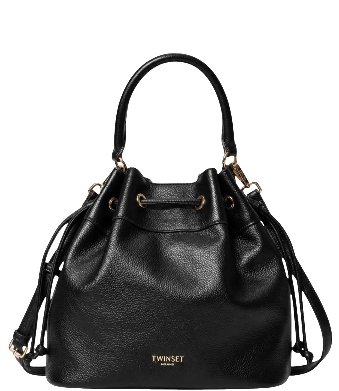 Twinset Borsa Secchiello Nero Donna